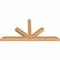 Ekena Millwork Saratoga Timber Gable Bracket, Western Red Cedar, 60"W x 30"H x 3 1/2"D x 3 1/2"F, 12/12 Pitch GBW060X30X0404SAR00SWR - alternate 2